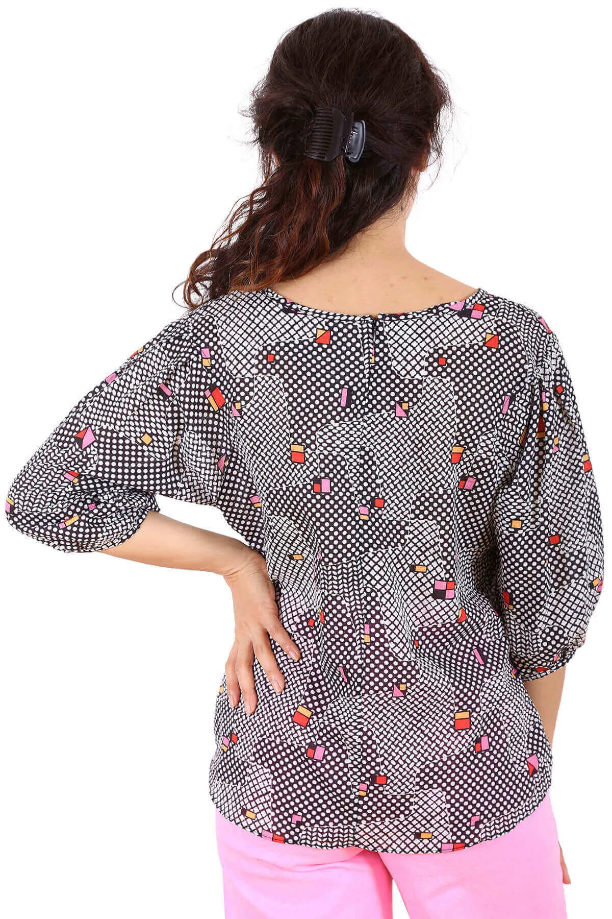Vera Blouse in Seersucker