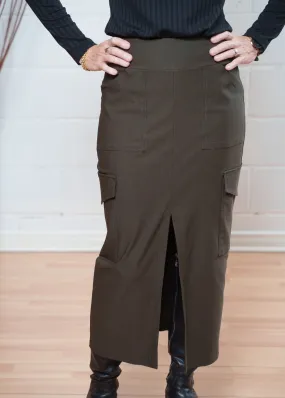 Whynn Cargo skirt - stretch twill