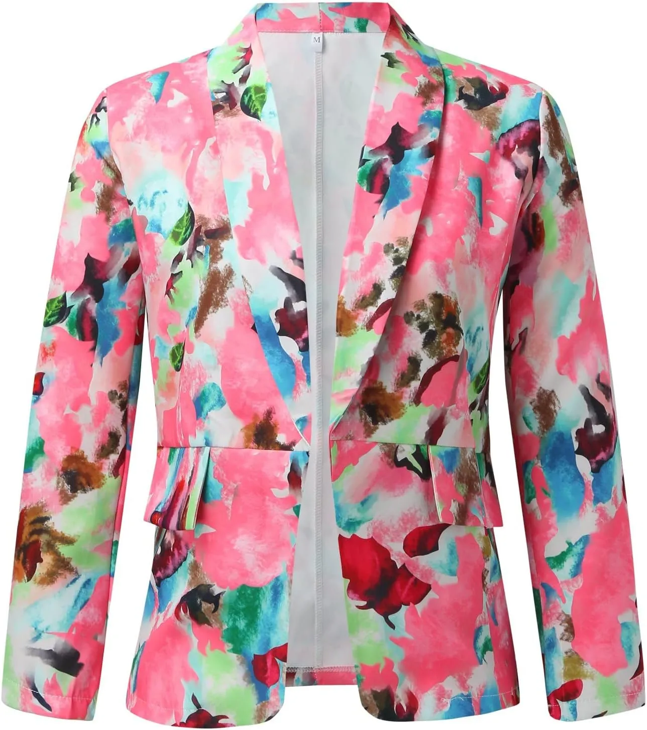 Women Blazers for Work Casual Business Ladies Jacket Open Front Dressy Trendy Tops Loose Herringbone Blazer