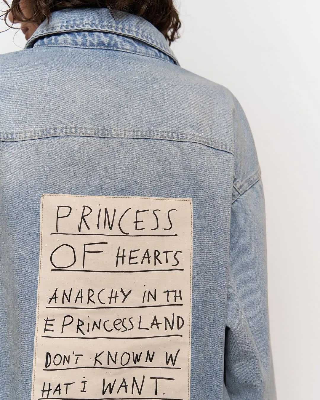 Women's denim shirt cardigan jacket