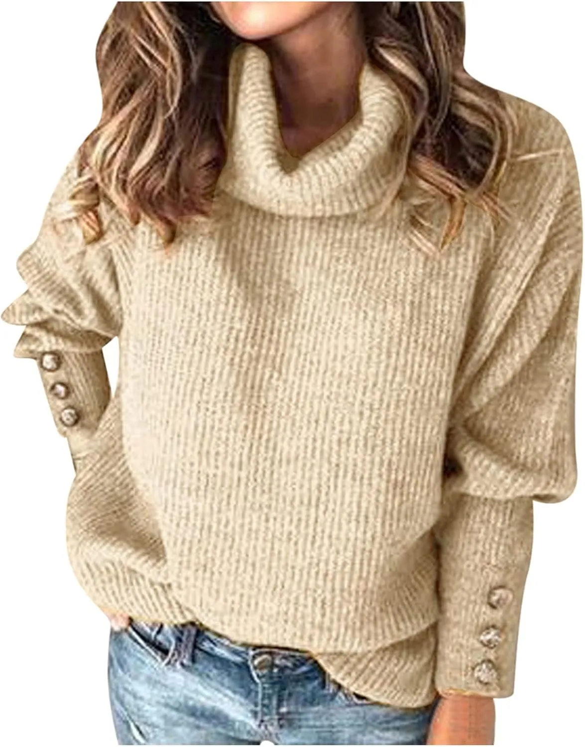 Womens V Neck Long Sleeve Shirts Shoulder Women's Loose Fashion Comfortable Color Loose Casual Fall Fashion Sweaters