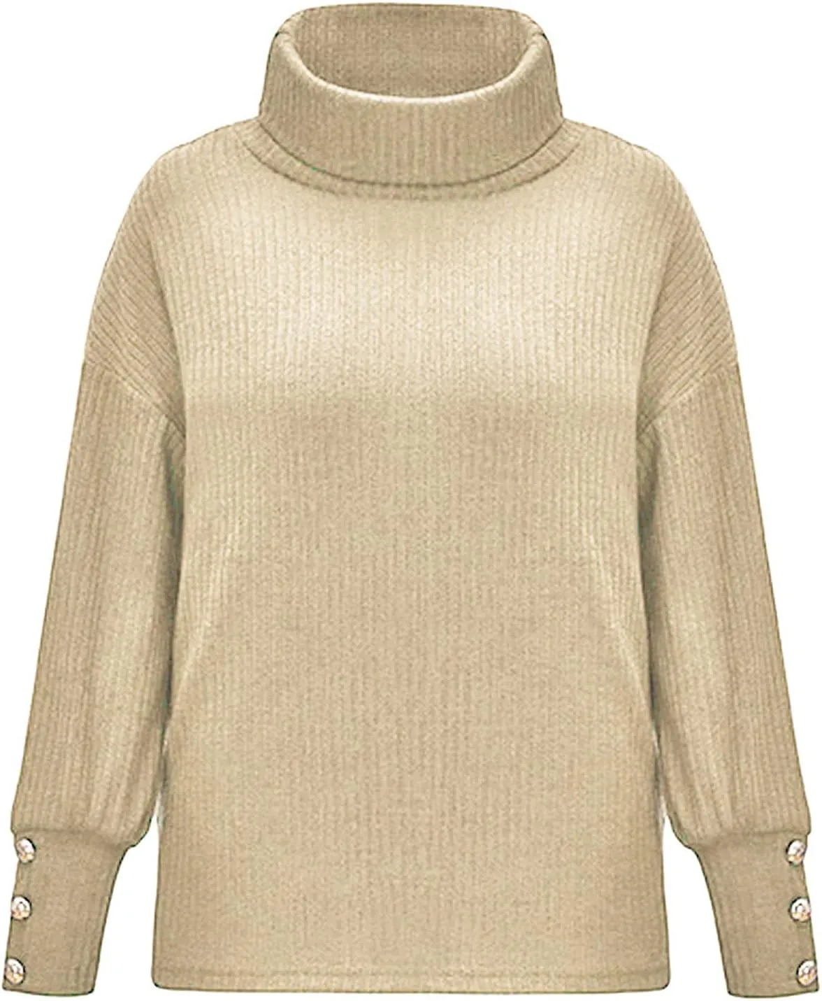 Womens V Neck Long Sleeve Shirts Shoulder Women's Loose Fashion Comfortable Color Loose Casual Fall Fashion Sweaters